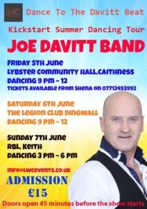 Joe Davitt Band poster