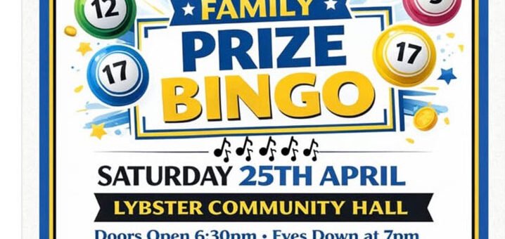 Family prize bingo header
