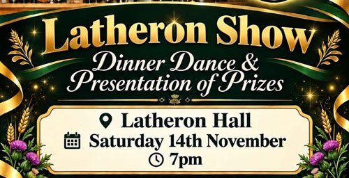 Latheron Show Dinner Dance Header