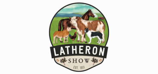 Latheron Show Logo depicting farm animals.