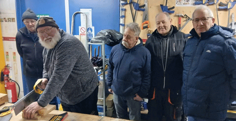 Lybster Mens Shed Meeting